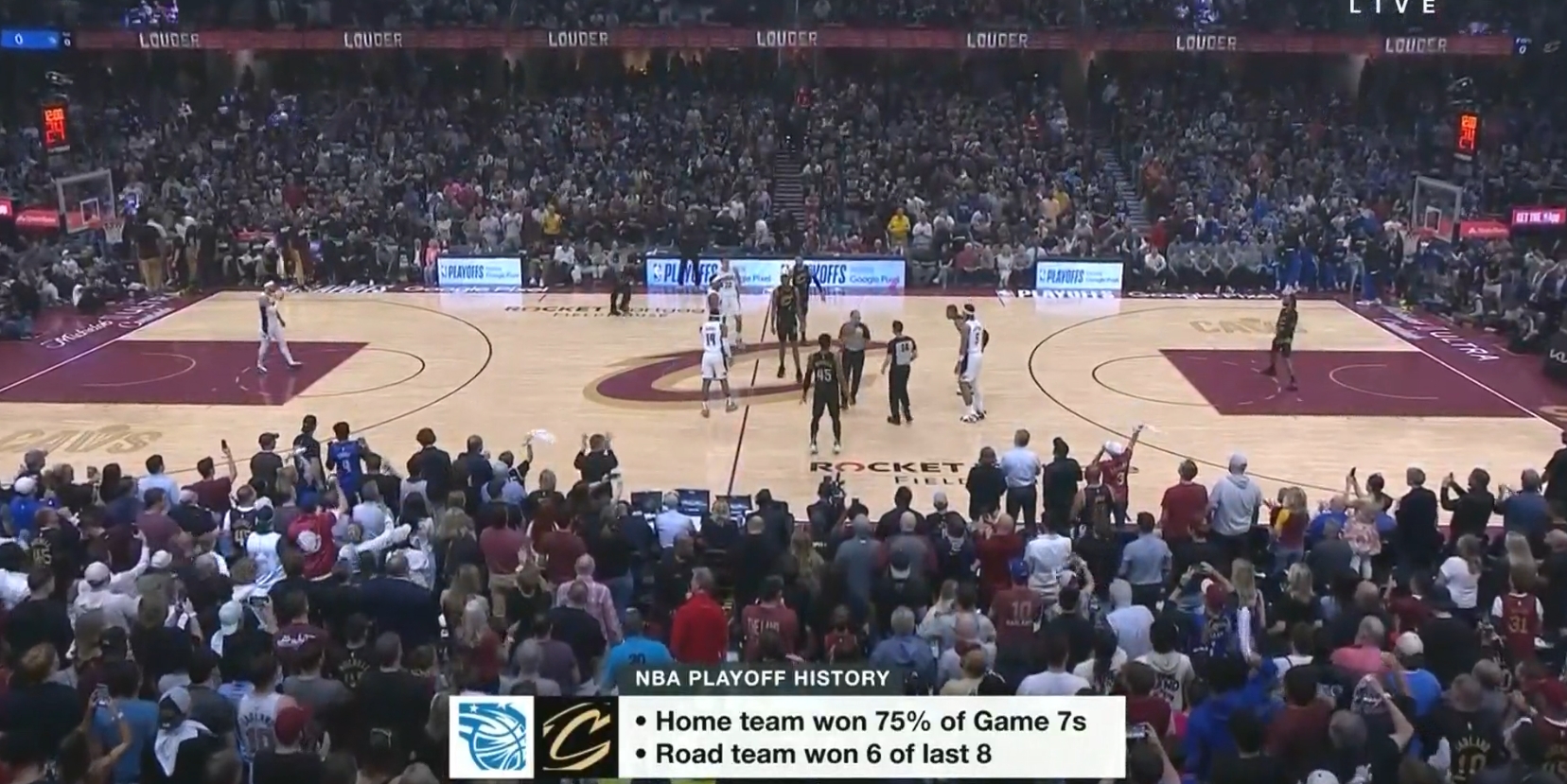 NBA歷史搶七主場勝率高達(dá)75% 但是最近8次搶七客隊贏了6次
