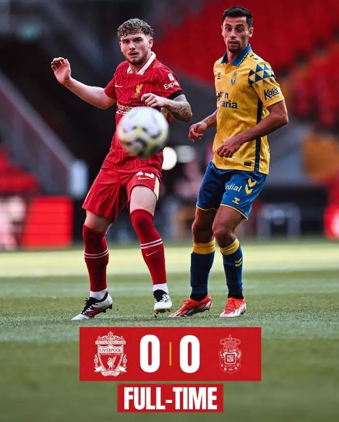 閉門熱身賽-利物浦0-0拉帕，努涅斯進(jìn)球越位、羅伯遜擊中兩隊(duì)門框