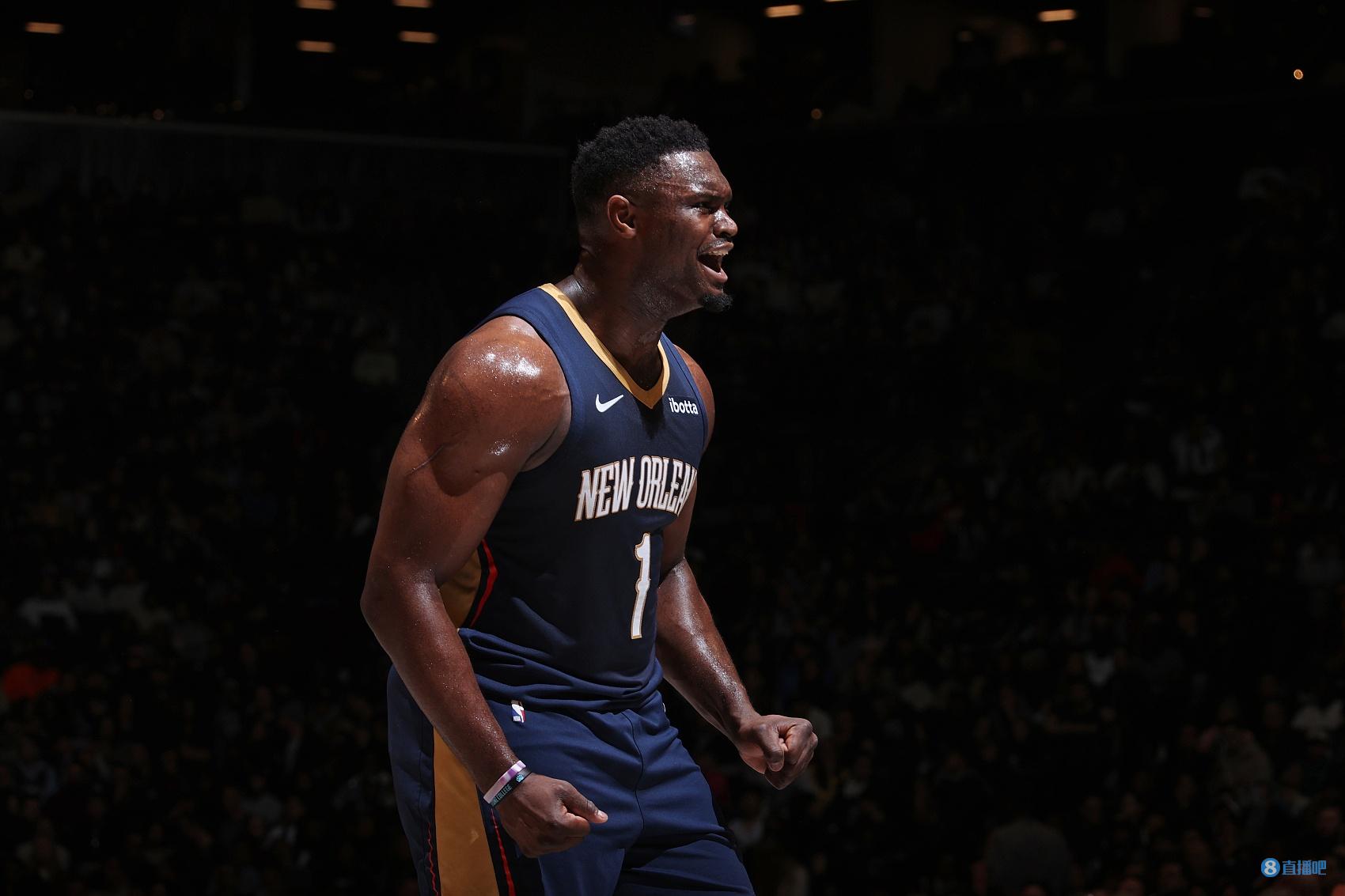 錫安命中率90+%砍至少35分5板5助 NBA過去50年來第2位！
